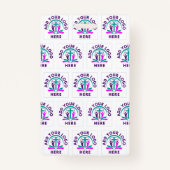 VOEG UW LOGO TOE | Zakelijke kerk Badge (Achterkant)