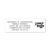 Voeg uw Logo toe Zelfinktende Stempel (Design)