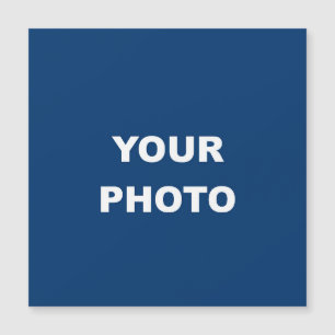 Voeg uw Logo van het Afbeelding van de Foto van he Magnetische Uitnodiging
