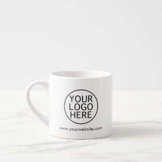 Voeg Uw Logo van het Bedrijf toe en de Douane Bedr Espresso Kop