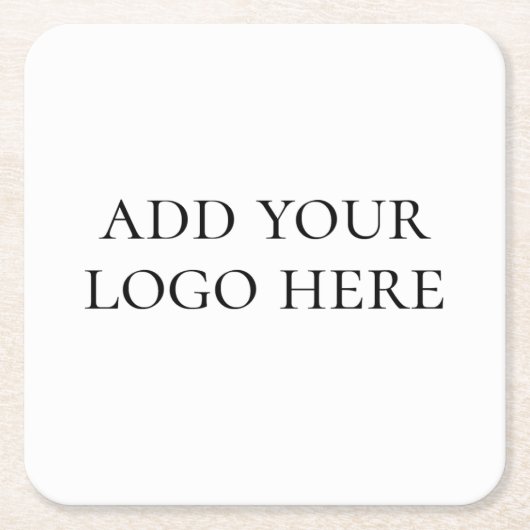 Voeg uw ontwerp aangepaste vierkante Onderzetters (Voorkant)