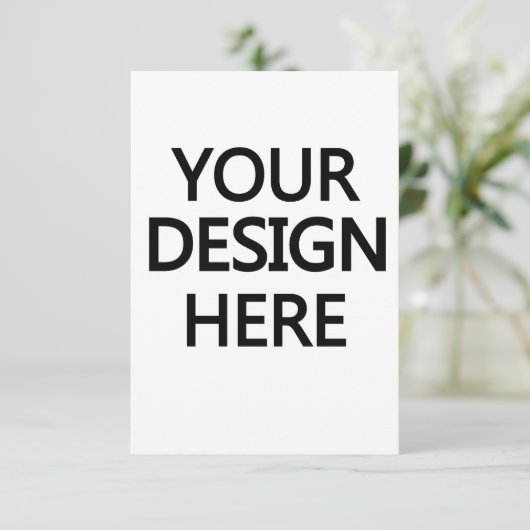 Voeg uw ontwerp hier klassieke elegante sjabloon t (Staand voorkant)