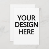 Voeg uw ontwerp hier klassieke elegante sjabloon t (Voorkant / Achterkant)