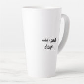 voeg uw ontwerp latte mok toe (Rechterhoek)