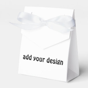 voeg uw ontwerp toe bedankdoosjes