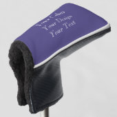 Voeg uw ontwerp toe - Creëer uw eigen ontwerp Golfheadcover (3/4 voorkant)