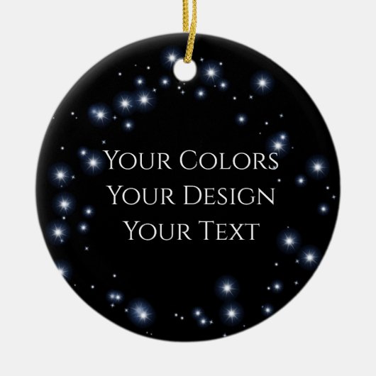 Voeg uw ontwerp toe - Creëer uw eigen ontwerp Keramisch Ornament (Voorkant)