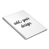 voeg uw ontwerp toe notitieboek (Rechterzijde)