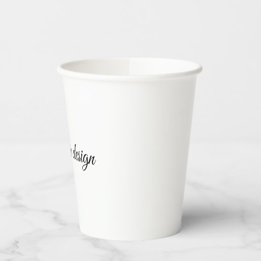 voeg uw ontwerp toe papieren bekers (Links)