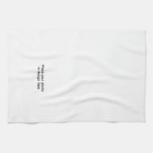 voeg uw ontwerp toe theedoek (Horizontaal)