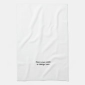 voeg uw ontwerp toe theedoek (Verticaal)