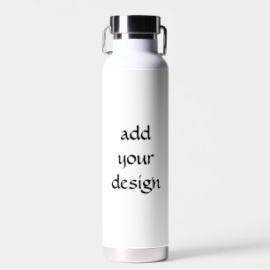voeg uw ontwerp toe waterfles