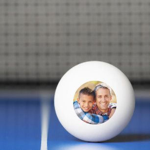 Voeg uw persoonlijke foto op maat toe pingpongballen