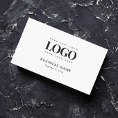 Voeg uw Rectangle Business Logo QR Code Company to Visitekaartje