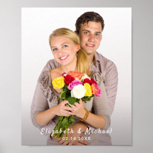 Voeg Uw Sjabloon van de Naam van de Foto toe Poster