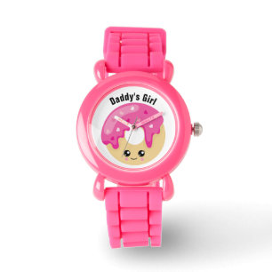 Voeg uw tekst toe - Roestvrij stalen lederen riem Horloge