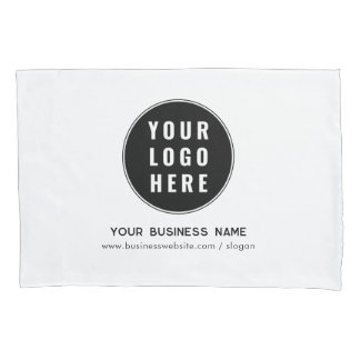 Voeg uw zakelijke Logo en website promotioneel toe Kussensloop