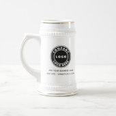 Voeg uw zakelijke Logo en website Slogan Custom Bierpul (Links)