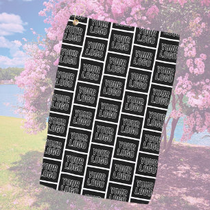 Voeg uw zakelijke Logo, foto of geüploade ontwerp  Golfhanddoek