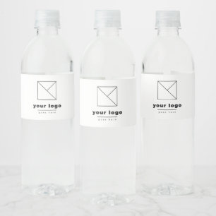Voeg uw zakelijke Logo promotionele elke kleur toe Waterfles Etiket
