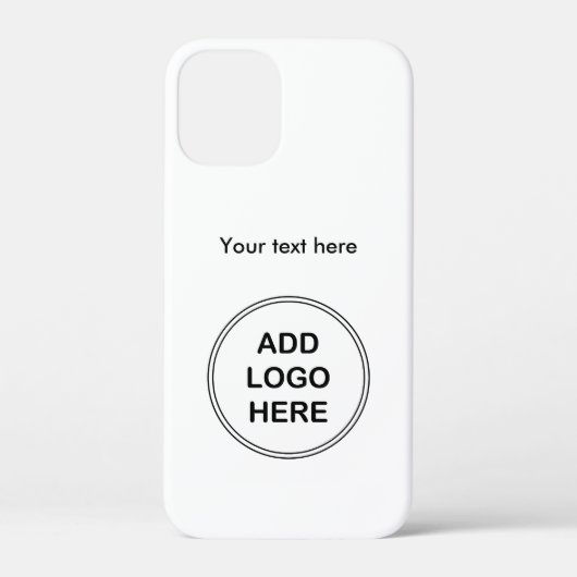 Voeg uw zakelijke Logo toe Case-Mate iPhone Case (Achterkant)