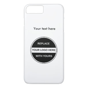 Voeg uw zakelijke Logo toe iPhone 8 Plus / 7 Plus Hoesje
