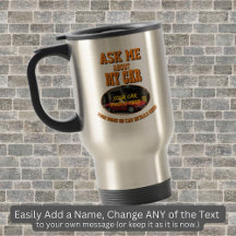 Voeg zijn autofoto toe, noem tekst, vraag me over 