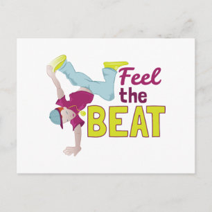 Voel de Beat Briefkaart