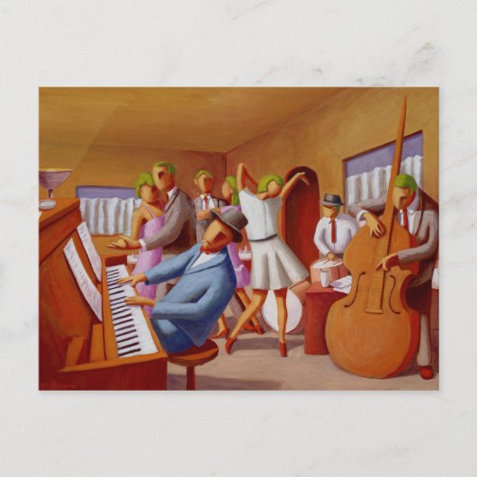 "Voel de Briefkaarten van de Muziek" (Voorkant)