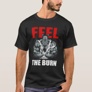 Voel de Burn Bodybuilding Body Builders T-shirt