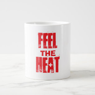 Voel de warmte extra grote beker