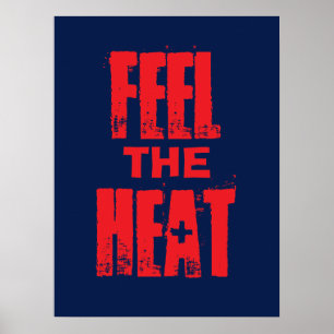 Voel de warmte poster