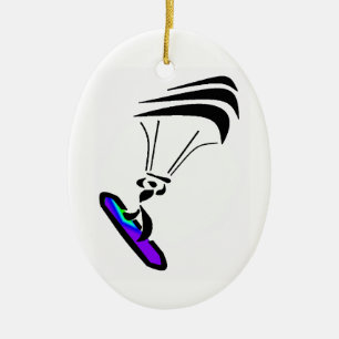 VOEL DE WIND KERAMISCH ORNAMENT