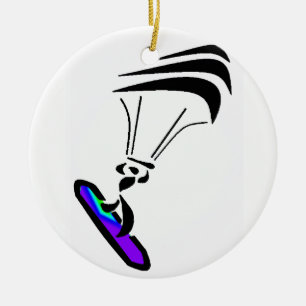 VOEL DE WIND KERAMISCH ORNAMENT