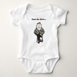 Voel het merk... met Bernie & zijn Mittens-shirt Romper