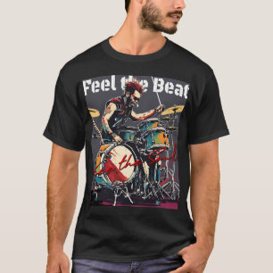 Voel het ritme - bevrijd de ziel t-shirt