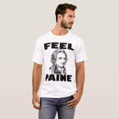 Voel het Shirt van de Mannen van de Paine (Voorkant volledig)
