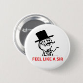 Voel je als een Sir Button (Voorkant /achterkant)