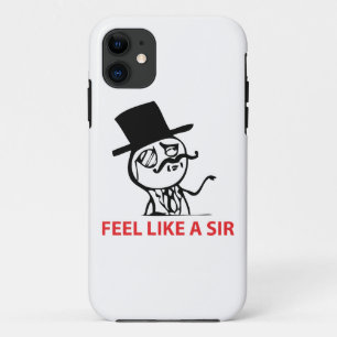 Voel je als een Sir - iPhone 5 Hoesje