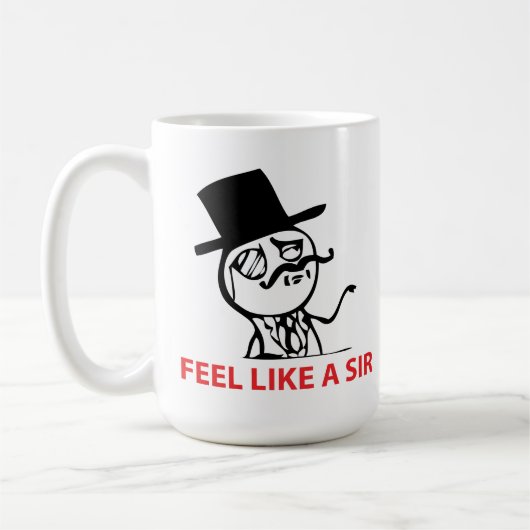 Voel je als een Sir - Mok (Links)