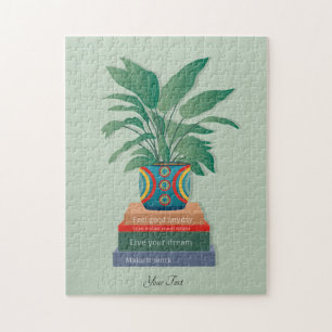 Voel je goed, elke dag Inspirerend woordkunst Legpuzzel