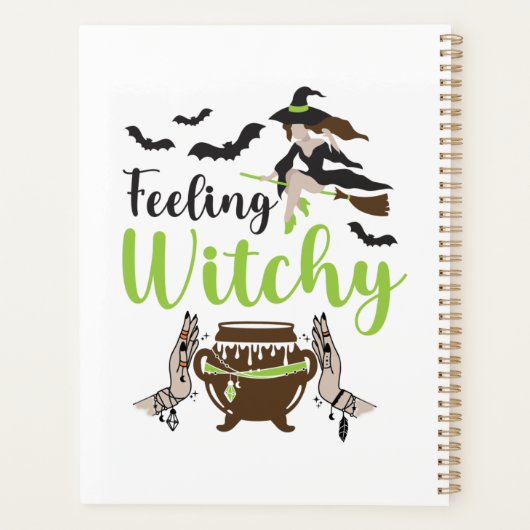 Voel je hevig Magic Halloween Planner (Achterkant)