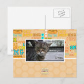 Voel je je gelukkig? briefkaart (Voorkant / Achterkant)