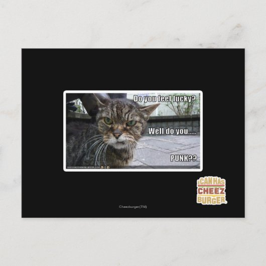 Voel je je gelukkig? briefkaart (Voorkant)