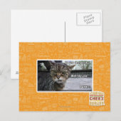 Voel je je gelukkig? briefkaart (Voorkant / Achterkant)