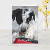 Voel je je kieskeurig? kaart (Gele Bloem)