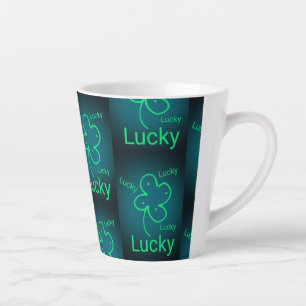 Voel je je Lucky Latte-mok Latte Mok