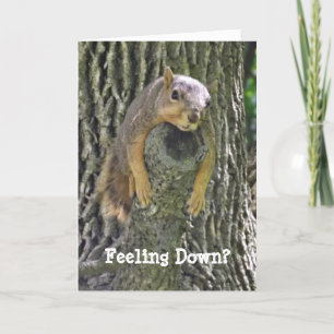 Voel je je neer? Ophangen in ondersteuning Kaart