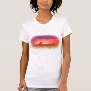 Voel je je neer? Zadel omhoog T-shirt