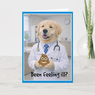 Voel je niet lekker Wens kaart POC-1